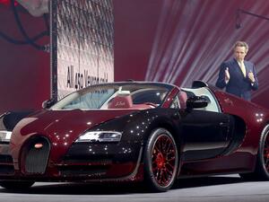 سيارة بوغاتي فيرون غراند سبورت، محرك تيربو، بسعة 8 لترات، بقوة 1200 حصان، وسعرها يبلغ 2.5 مليون دولار