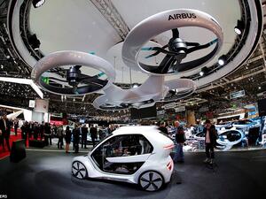 أودي تكشف عن سيارة طائرة Pop.Up Next