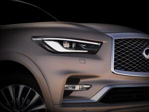 إنفينيتي تنشر الصور التشويقية الأولى لـ QX80 الجديدة كلياً