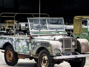 ظهر أول إنتاج لشركة "لاند روفر" في معرض أمستردام للسيارات عام 1948