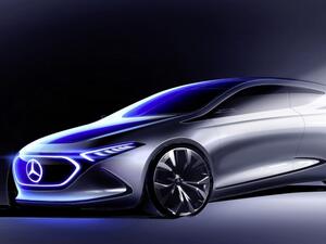 مرسيدس تنشر صورة تشويقية لـ EQ A الإختبارية قبل أيام من الكشف عنها