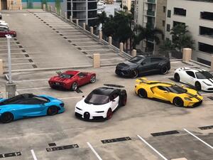 قيمة السيارات الظاهرة في هذا الفيديو تبلغ 6 مليون دولار أي حوالي 22.5 مليون دولار