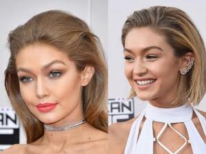 تعتبر جيجي حديد أشهر العارضات وأكثرهن جمالاً تتألق

