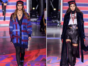 جيجي حديد تكمل تعاونها مع تومي هيلفيغر بعرض مجموعته لخريف 2017