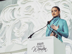 She is regularly spotted on catwalks around the world (Source: gigihadid / Instagram) 