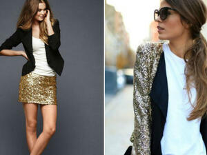 نسقي الذهبي مع الأسود هذا الشتاء 