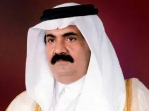 امير قطر السابق حمد بن خليفة آل ثاني