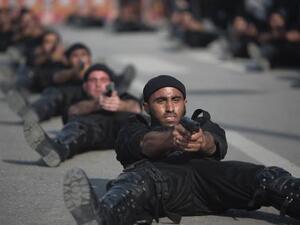 انتشر المئات من عناصر "القسام" في شوارع قطاع غزة، حاملين أسلحة خفيفة