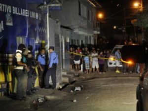 هجوم يسفر عن سقوط عشرة قتلى في عاصمة هندوراس
