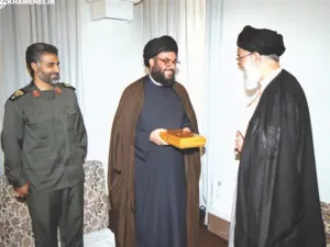 الصورة التقطت في عام 2000، وإنها تنشر بمناسبة حلول الذكرى السنوية لحرب تموز عام 2006