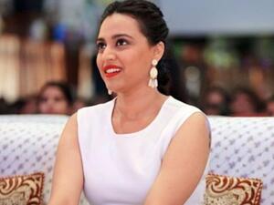 الممثلة  الهندية سوارا باسكار 