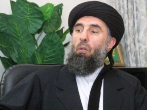 زعيم الحزب الإسلامي المعارض في أفغانستان قلب الدين حكمتيار - أ ف ب