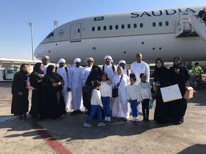 The Foundation has organized multiple umrah trips for minors under its care as part of its annual plan for the past nine years. 