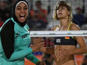 Pictures of contrasting dress in the game against Germany went viral (AFP / File)