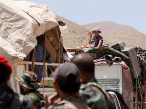 Displaced Syrians in Lebanon (Twitter)