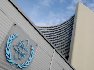 A file picture shows a view of the International Atomic Energy Agency (IAEA) headquarters in Vienna. (AFP/Joe Klamar)