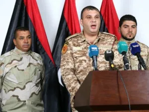 الملازم اول بحار في قوات حكومة طرابلس ربيع محمد