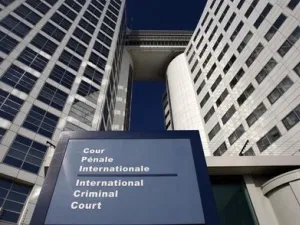 The Palestinian delegation is expected to arrive at the office of the prosecutor of the ICC at 3 p.m today. (AFP/File)