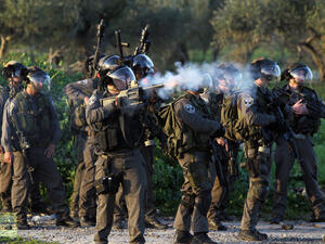 2,156 Palestinians have been detained by the Israeli military this year. (AFP/File)