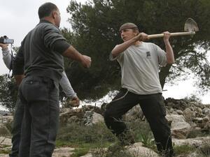 Israeli settlers frequently attack and damage the property of Palestinians in the West Bank. (AFP/File)