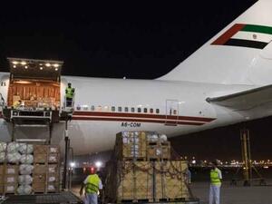 الجسر الجوي الإماراتي ينقل مساعدات لمتضرري السيول في الأردن