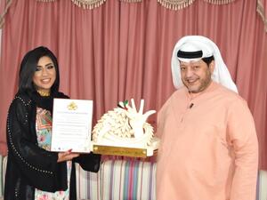 الشيخ سعيد بن طحنون سفير الأمل لمبادرة غذائي علاجي 