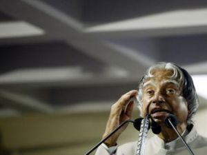 الرئيس الهندي الأسبق أبو بكر زين العابدين عبد الكلام