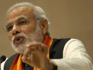 Indian Prime Minister Narendra Modi said several sectors in the UAE have untapped potential and need developing. (AFP/Findlay Kember)