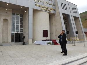 معبر تمرجين الحدودي الإيراني مع كردستان