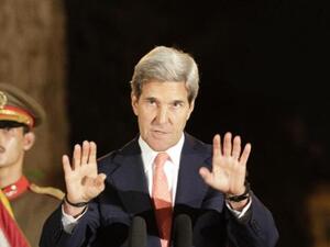 Kerry comments on progress of Iranian diplomatic relations. [yimg]