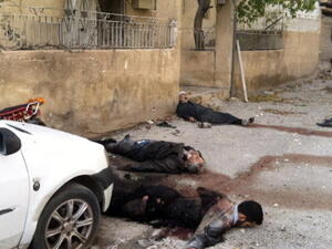 Government forces are seeking to encircle the rebels in the Qalamoun region north of Damascus and sever opposition supply lines across the nearby border with Lebanon. [AFP]