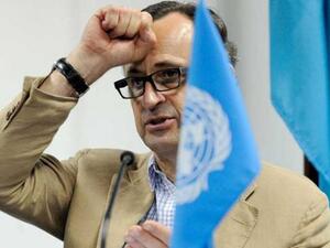 الجنرال الهولندي باتريك كامرت كبير المراقبين المدنيين للأمم المتحدة