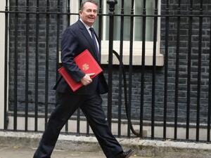 وزير التجارة البريطاني ليام فوكس