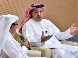 وزير الدولة لشؤون الدفاع القطري الدكتور خالد محمد العطية