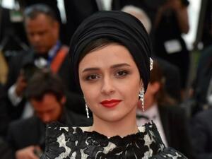 Taraneh Alidoosti poses in Cannes on May 22, 2016. (AFP/File)
