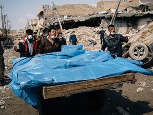 الجثث صنفت بأنها مجهولة الهوية وتعود غالبيتها لمسلحي تنظيم داعش
