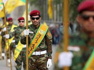 عناصر من حزب الله العراقي التابع لإيران
