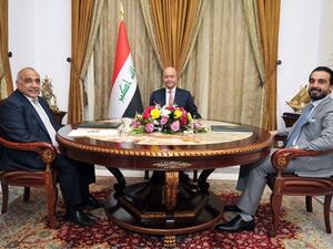 الرئاسات العراقية شدد على ضرورة إكمال الكابينة الوزارية