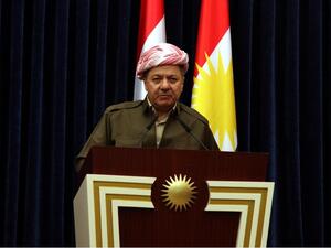 رئيس إقليم كردستان مسعود بارزاني