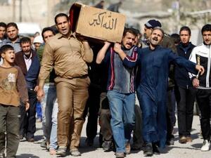 Iraq funerals commonly under attack as violence escalates in region. [nytimes]