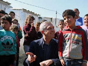 المفوض السامي للأمم المتحدة لشؤون اللاجئين فيليبو غراندي