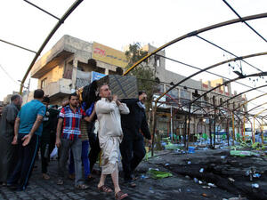 Iraqi sectarian violence has claimed the lives of 720 people in September. (Image credit: AFP)