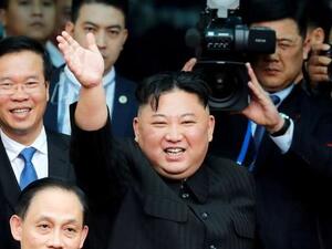 الزعيم الكوري الشمالي كيم جونغ أون