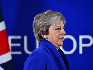 رئيسة الوزراء البريطانية تيريزا ماي