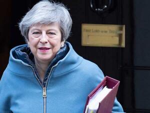 رئيسة الوزراء البريطانية تيريزا ماي