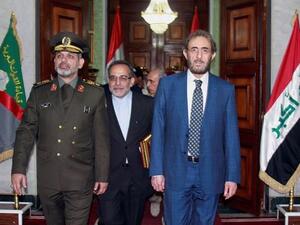 The Defense Minister of Iran Brigadier General Ahmad Vahidi (L) and Defense Minister of Iraq Saadoun al-Dulaimi (R). [armyrecognition]