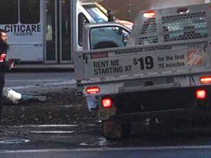 حادث الدهس أوقع 8 قتلى و12 مصابا في مانهاتن 