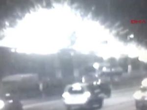 لحظة الانفجار في ميترو اسطنبول