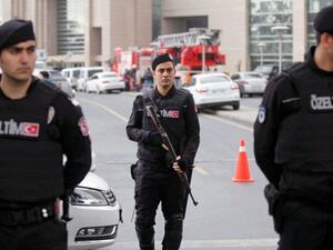Turkish police are seen in Istanbul. (AFP/File)