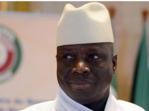  الرئيس الغامبي المنتهية ولايته يحيى جامع